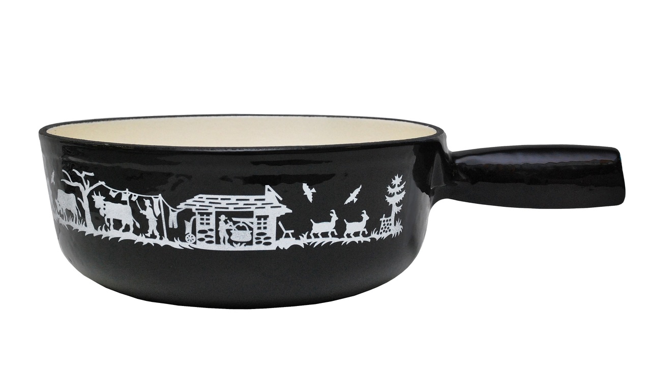 157525 Fondue Caquelon Alpaufzug Ø 21 cm