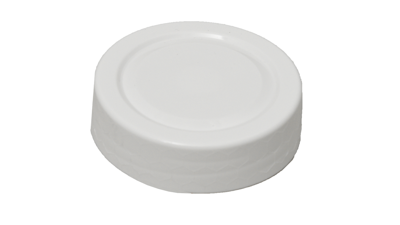 189183 Couvercle en plastic  blanc Ø 53 mm
