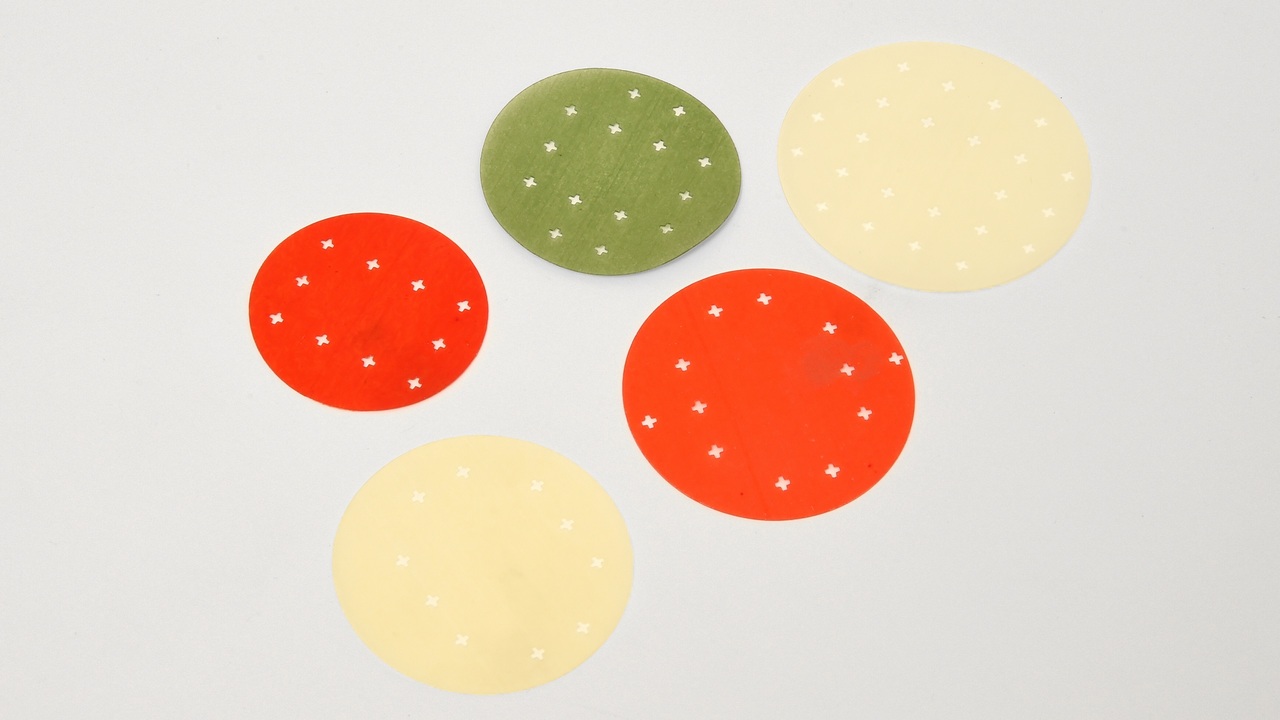299045 Kasein-Marken Ø 45 mm
299045 Vignettes en caséine Ø 35 mm