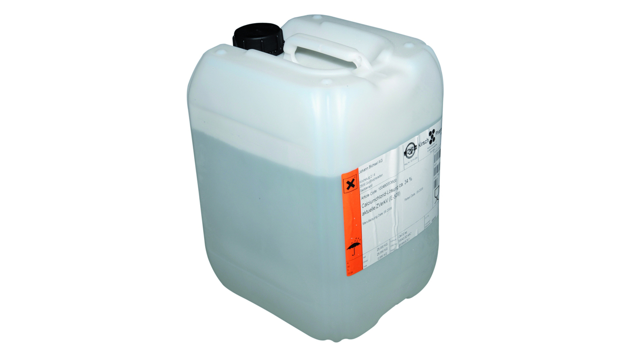 408040 Calziumchlorid-Lösung 30 kg
408040 Chlorure de calcium bidon 30 kg