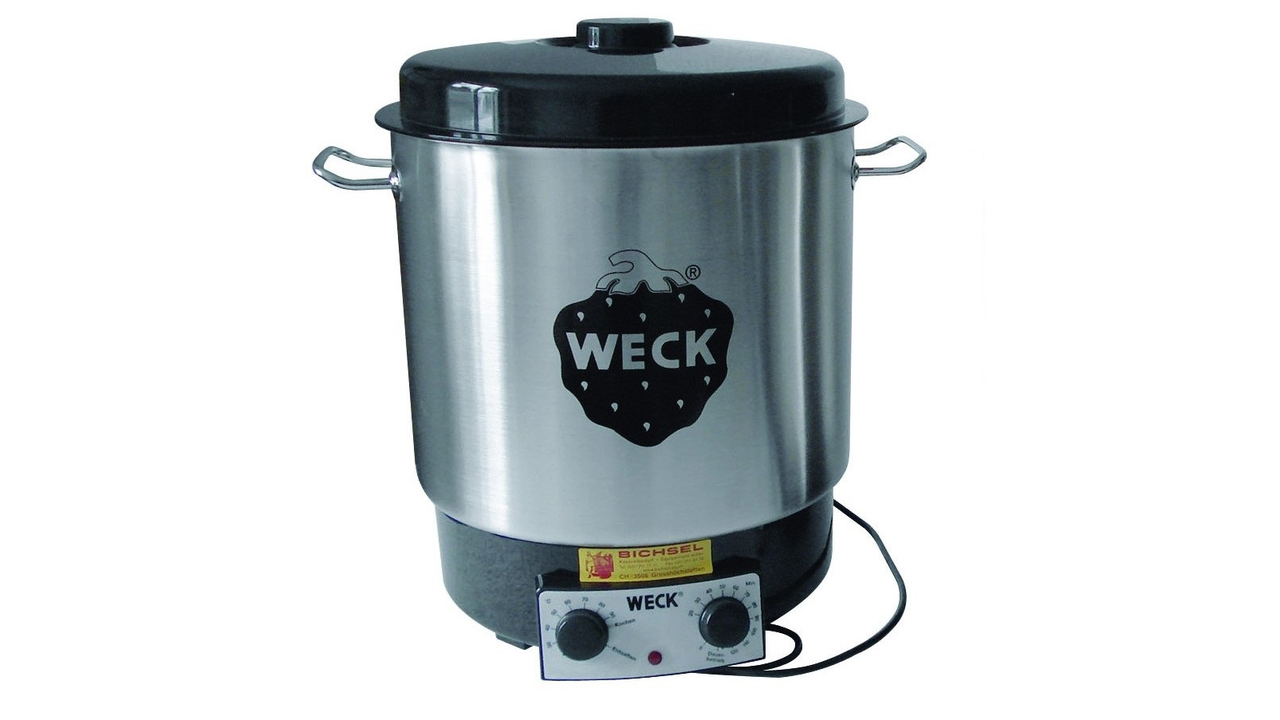555104 Sterilisier-Kochtopf mit Timer 27 Liter
555104 Stérilisateur automatique avec minuterie 27 litres