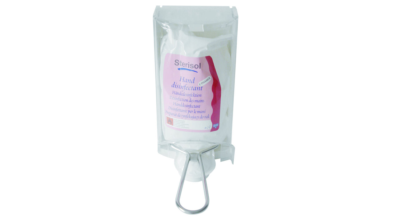 568142 Sterisol Dispenser inox