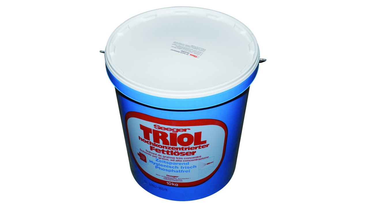 572102 Triol Fettlöser, 10 kg
572102 Triol solvant de graisse, 10 kg
