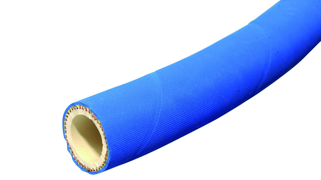 601640 Milchschlauch Gummi mit Nylonspirale