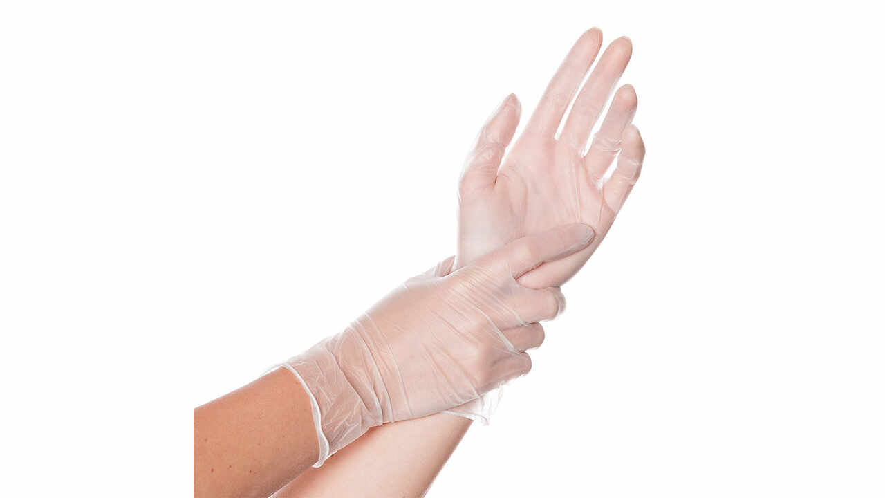 321126 Einweghandschuh Latex weiss 321126 Gants d'examen latex blanc