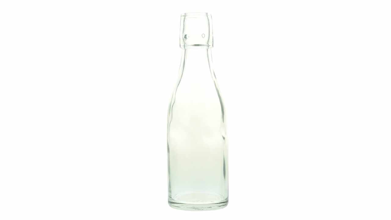 812101 Sirupflasche, Bügelverschluss, 200 ml