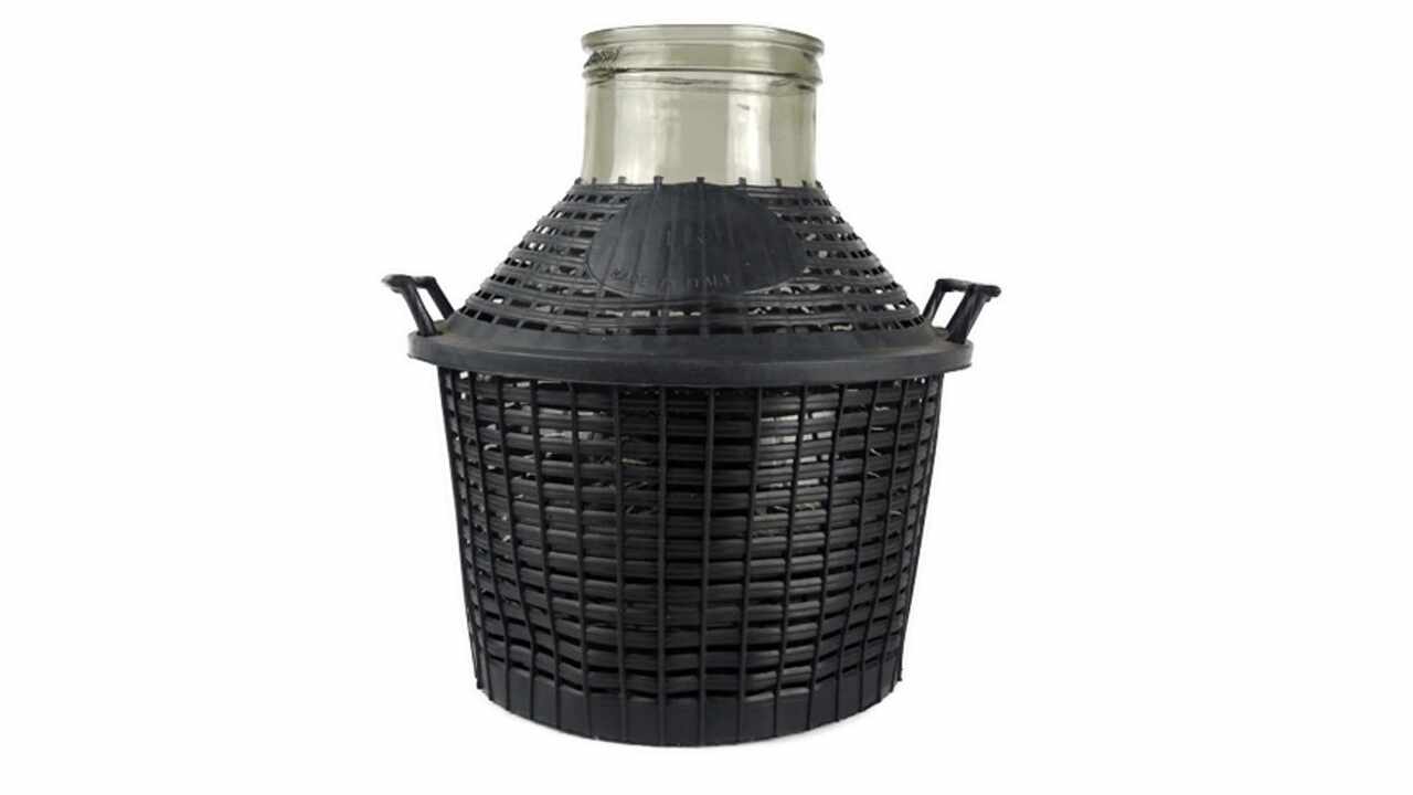 810204 Ballon en verre, grande ouverture, 10 litres