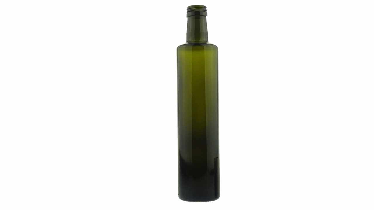813102 Glasflasche Silhouette-Olivia, 500 ml