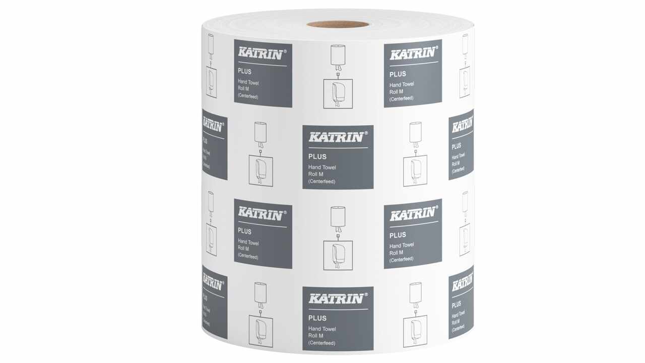 585812 Papierhandtuch-Rolle Katrin gross, 1-lagig, 300 m, Breite 20.5 cm