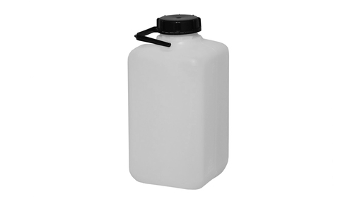 106012 Viereckflasche aus Hart-Polyethilen, Inhalt 10 Liter
