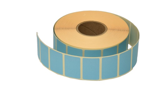 184335 Etiquette autocollantes bleue clair 25 x 35 mm
