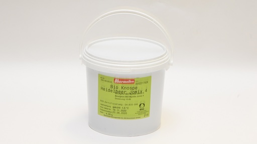 198508 Myrtille bourgeon bio SGO 4,0 kg