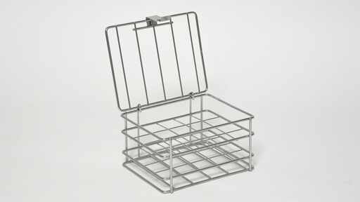 507320 Probeglas-Gestell 10 ml Flachbodenglas 4 x 5 Stück 