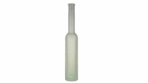 811008 Platinflasche weiss matt, Cordonmündung, 200 ml