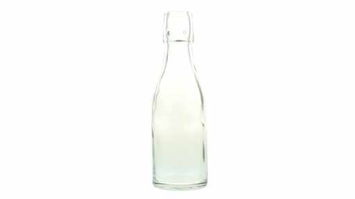 812101 Sirupflasche, Bügelverschluss, 200 ml