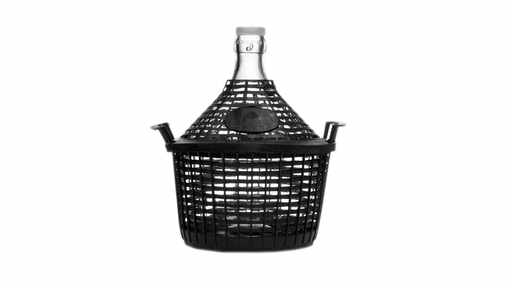 810201 Ballon en verre, petite ouverture, 5 litres