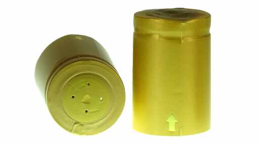 819127 Schrumpfkapseln Gold, Ø 36.5 mm, vertikal